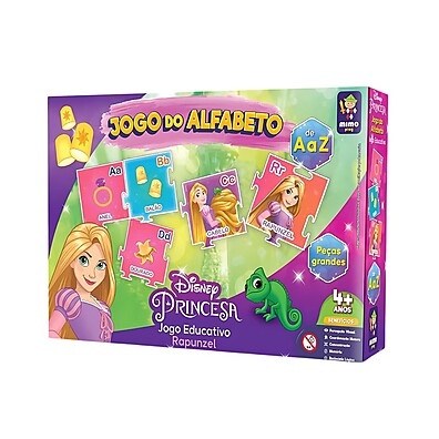 Alfabeto Rapunzel Disney: Aprender Brincando!