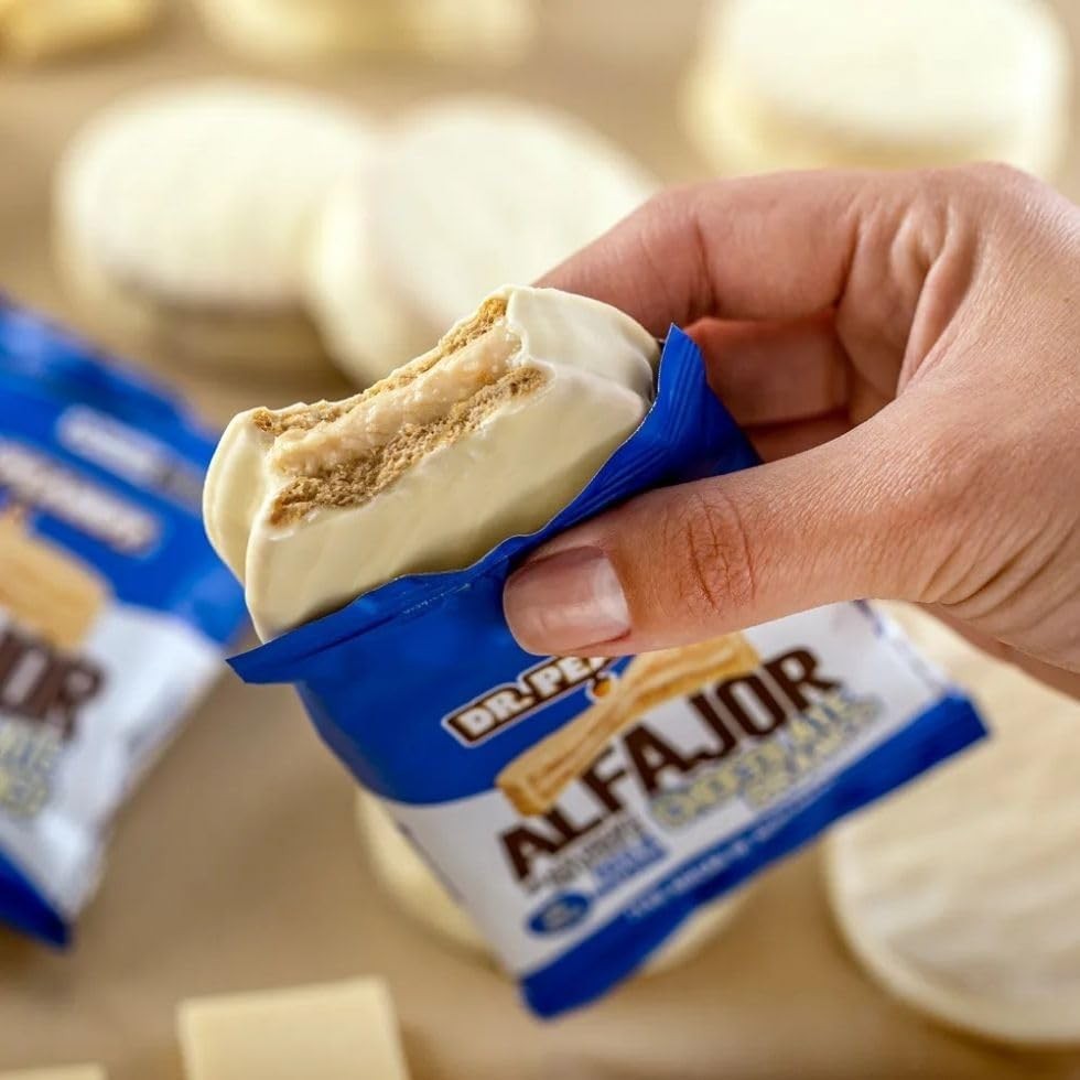 Alfajor Dr. Peanut (Display 12 unid. 55g), Chocolate Branco