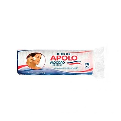 Algodão Apolo Discos 35g: Limpeza Facial Suave e Eficaz