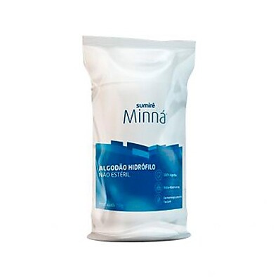 Algodão Hidrófilo Minná 250g: Maciez e Absorção