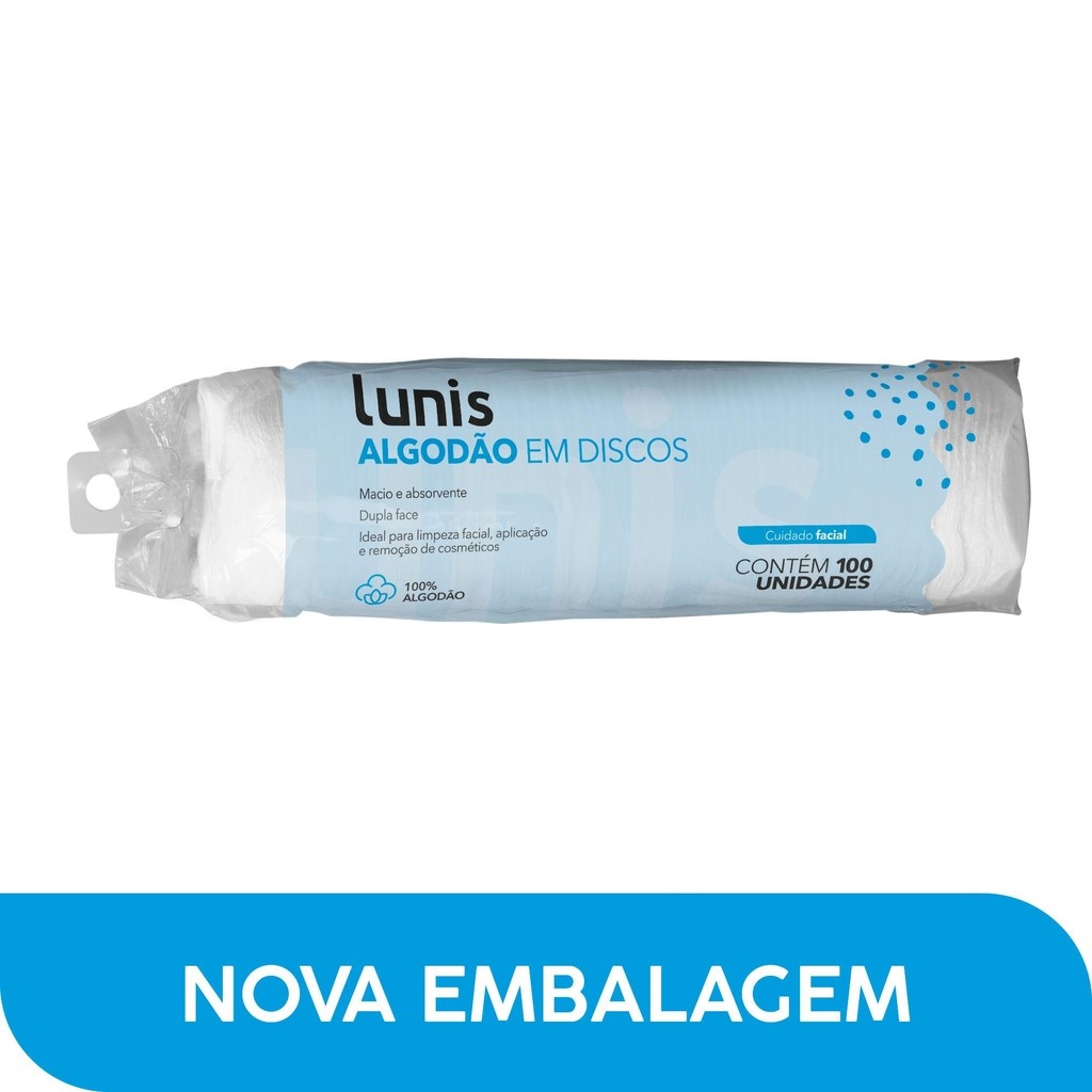 Algodão Lunis Encanto: Suavidade e Absorção!