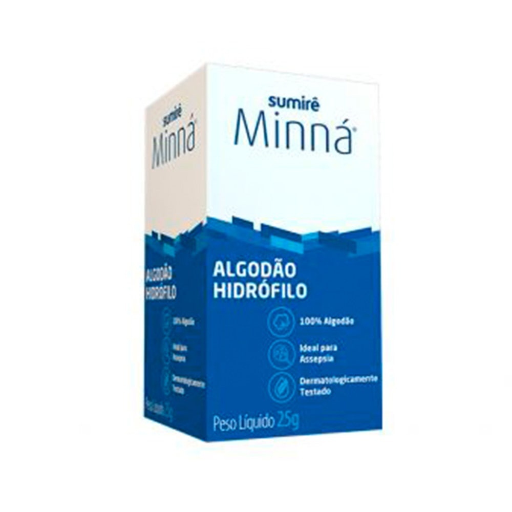 Algodão Minná Hidrófilo: Maciez e Absorção!