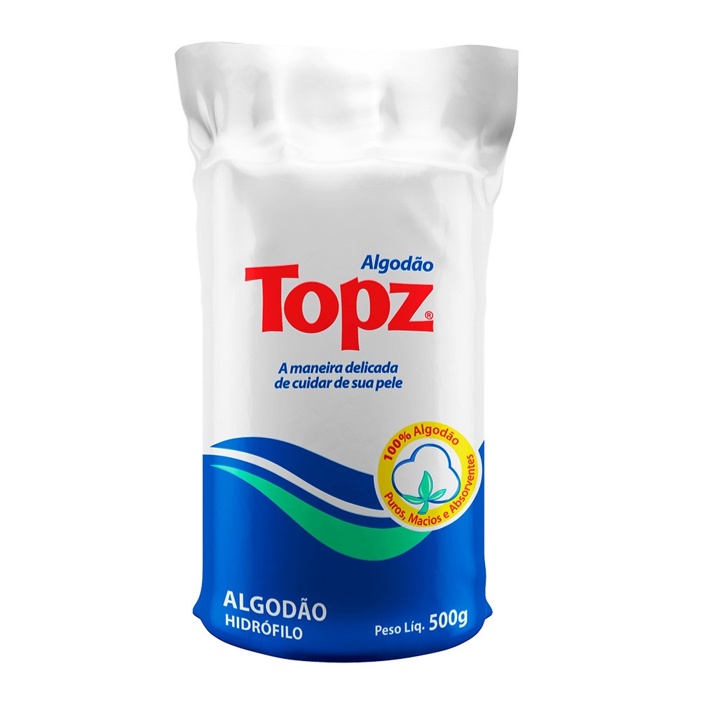 Algodão Topz 500g: Maciez e Absorção Imbatível