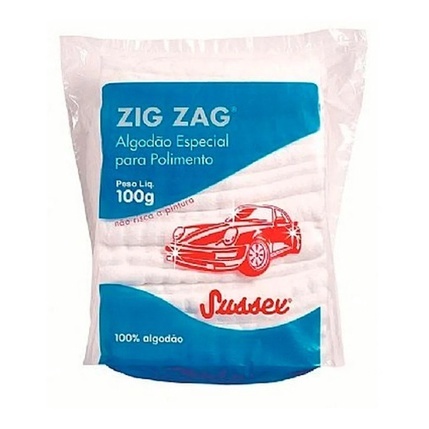 Algodão Zig Zag Sussex: Polimento Impecável!