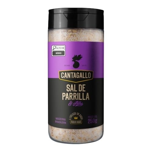 Sal de Parrilla e Alho CantaGallo 250g