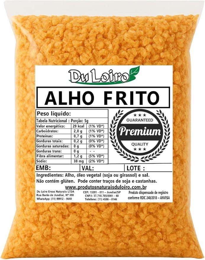 Alho Granulado Frito 100 Gramas