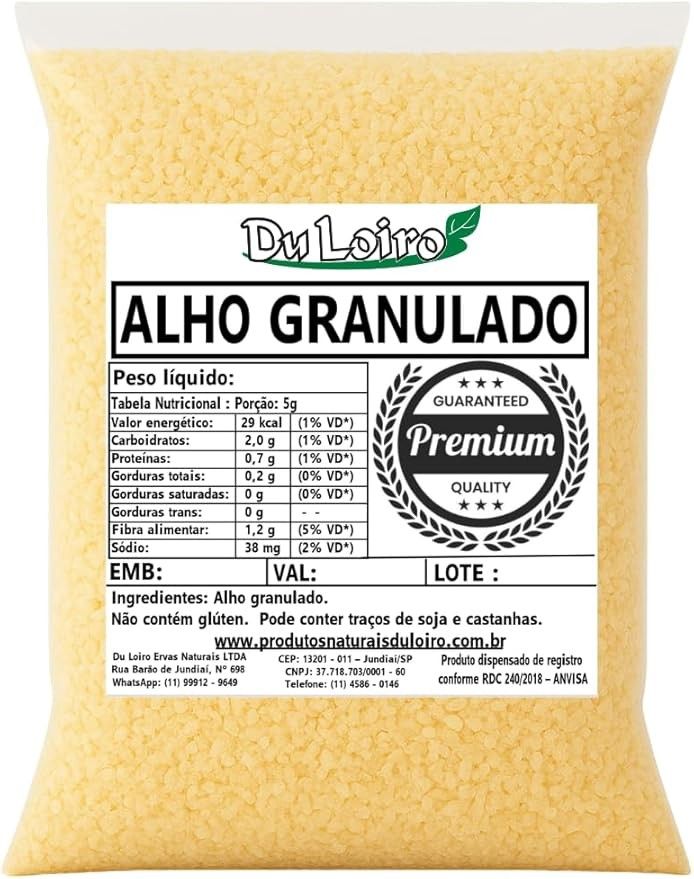Alho Granulado 500 Gramas