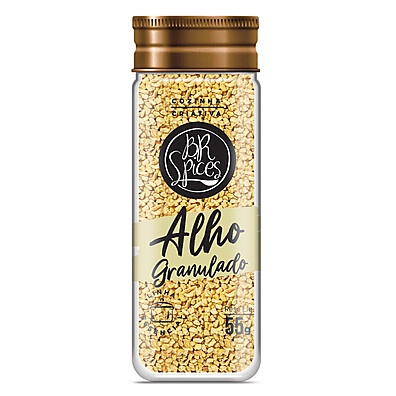 Alho Granulado BR Spices: Sabor Natural em 55g