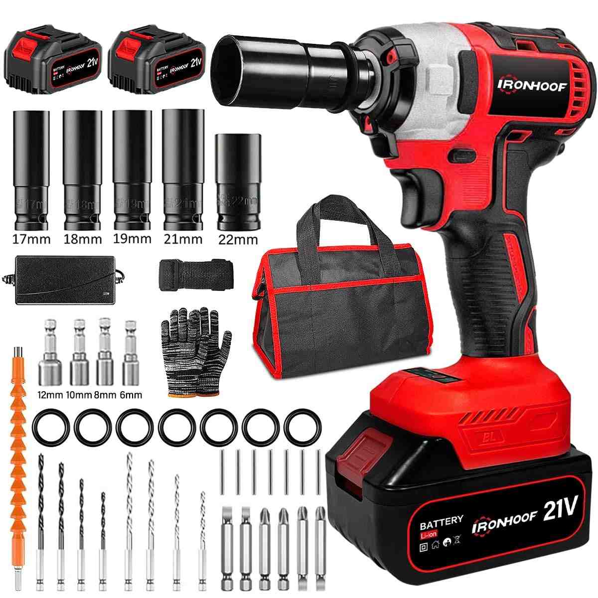 Furadeira Parafusadeira de Impacto Brushless Potente 520-1200Nm - Sua Aliada em Trabalhos Pesados