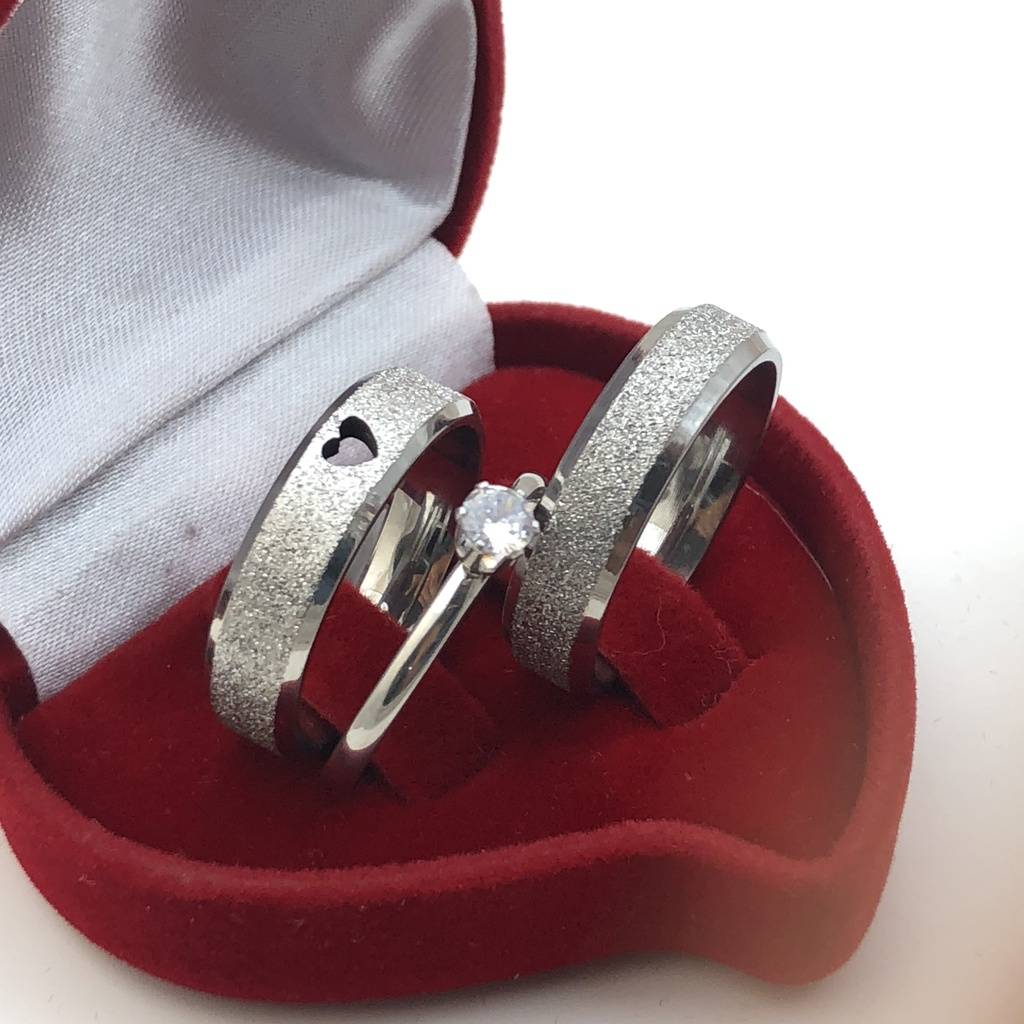 Aliança de Namoro 6mm: Amor Eterno em Aço Inox