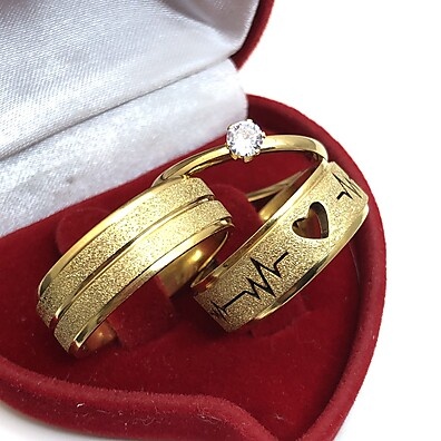 Alianças de Casamento Jateadas: Amor Eterno!