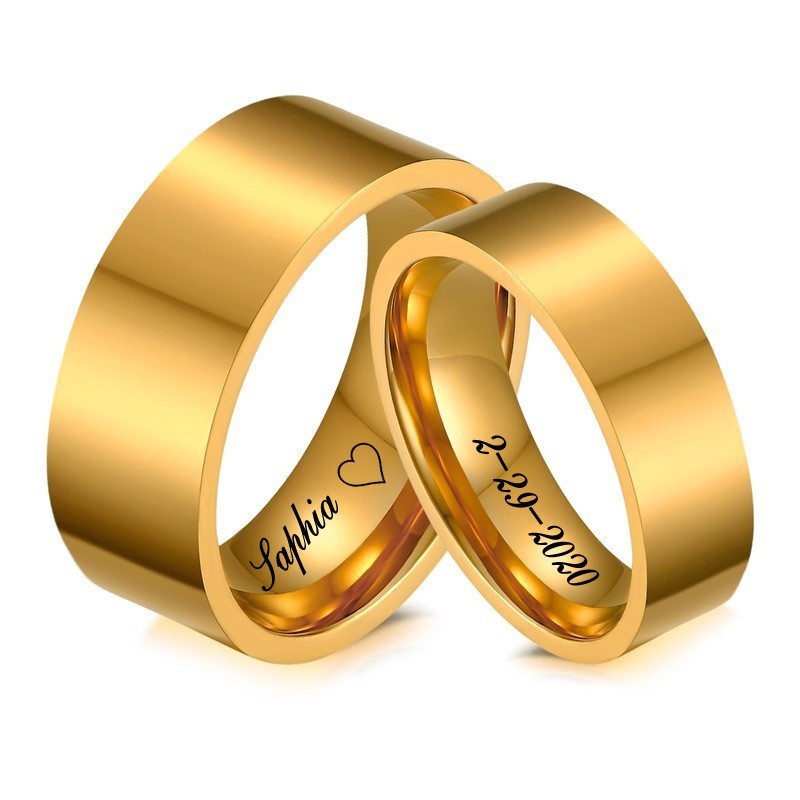 Alianças de Casamento VNOX: Amor Eterno em Ouro