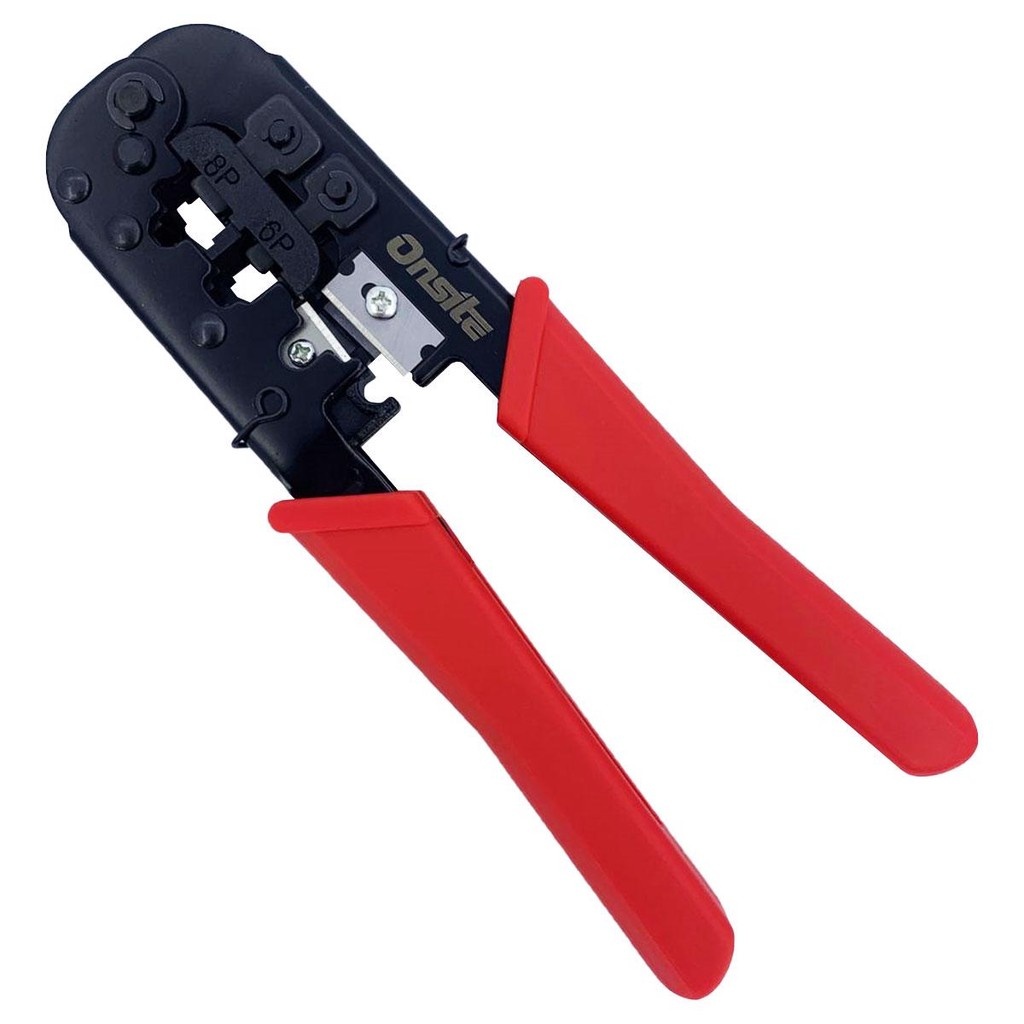 Alicate Crimpador RJ45: Conecte sua Rede com Precisão!