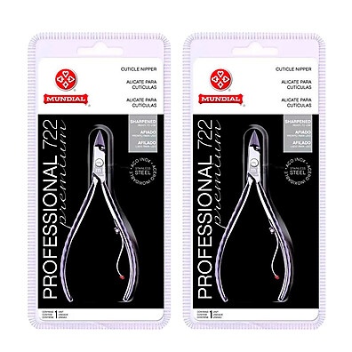 Alicate de Cutícula Mundial: Kit Profissional Inox