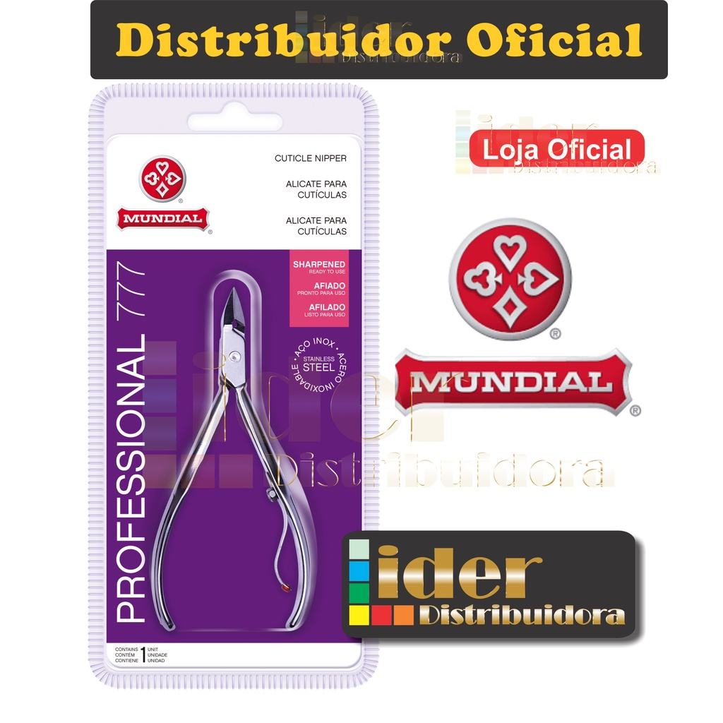 Alicate de Inox Profissional 777: Corte Preciso e Duração