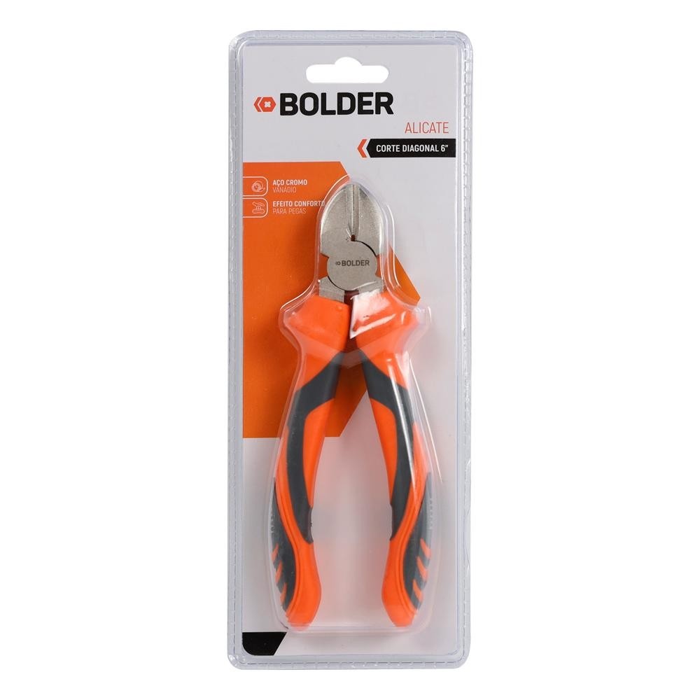 Alicate Diagonal 6" Bolder: Corte Preciso!