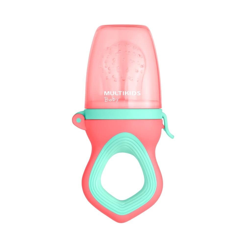 Alimentador com Tela de Silicone Funny Meal Rosa - Multikids Baby Seguro e Divertido