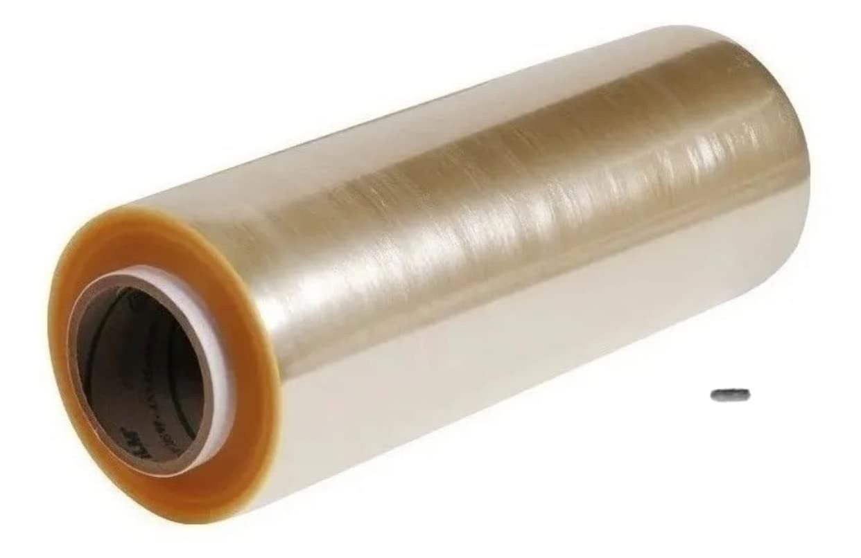 Filme PVC Transparente 28cm x 300m - Proteção Alimentar Premium Guarufilme