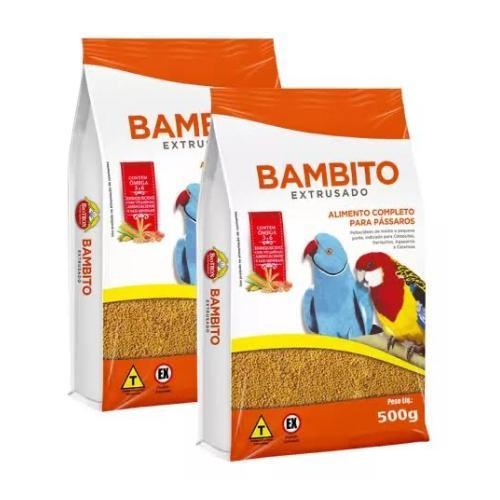 Alimento Bambito Extrusado 1kg: Nutrição Completa para Pássaros