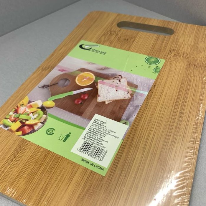 Tábua MDF 17x26cm Multiuso com Encaixe para Mãos – Ideal para Churrasco e Alimentos
