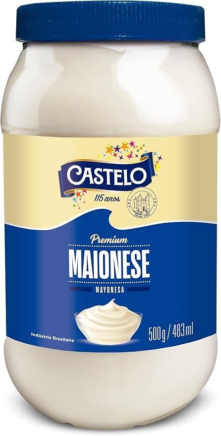 Castelo Alimentos Maionese Pote 500g