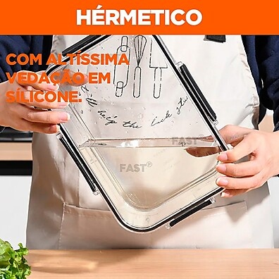 Potes Herméticos: Organize e Preserve Seus Alimentos!