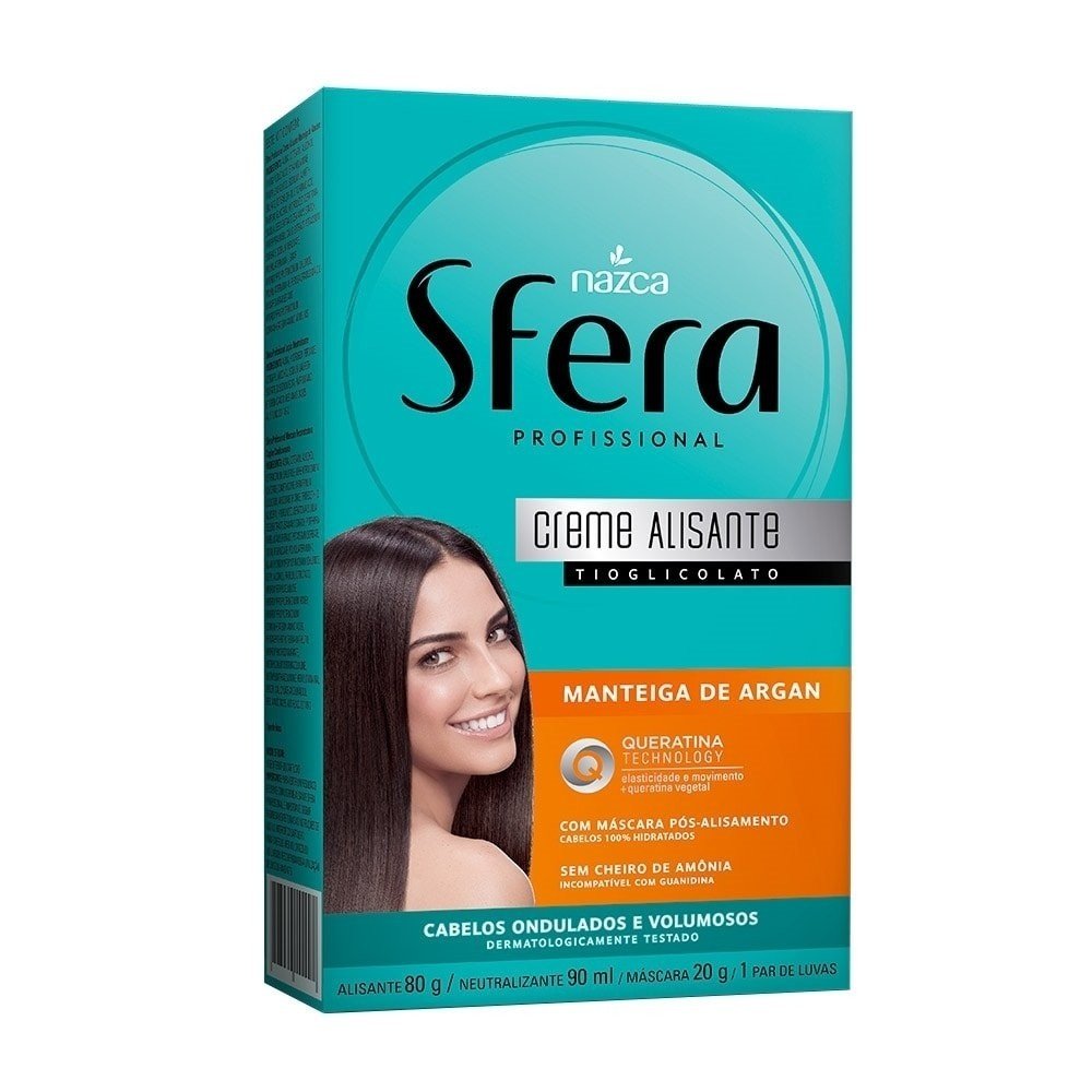Alisante Sfera Argan: Cabelos Lisos e Radiantes