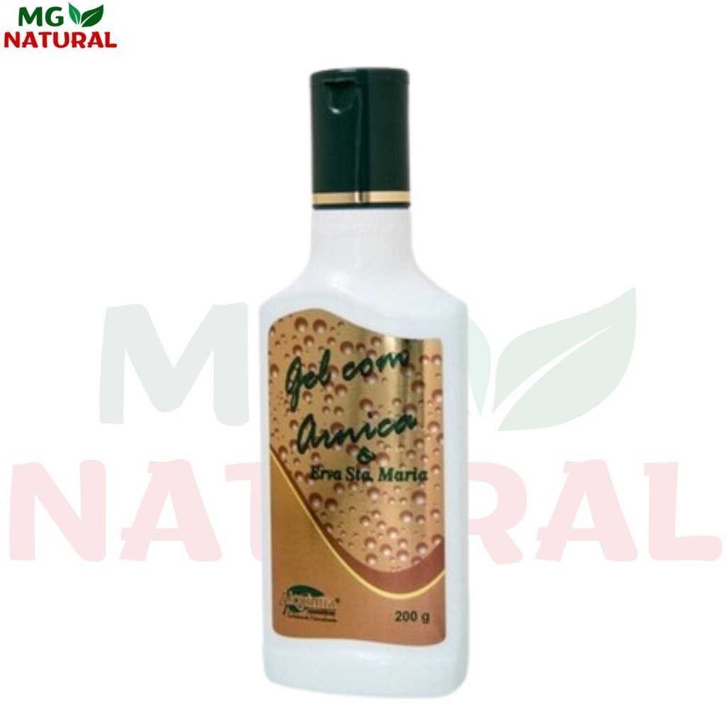 Alívio Rápido: Gel Arnica e Erva Santa Maria (3x200g)