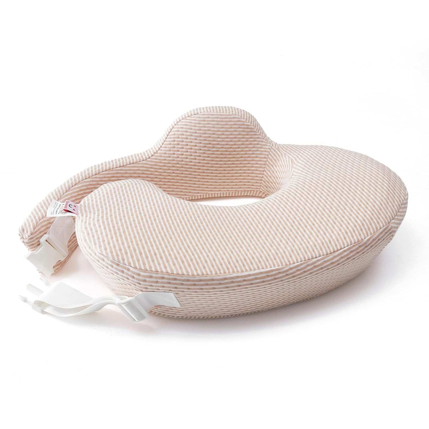 Almofada de Amamentação QSTEHEML Ajustável com Capa Removível - Suporte Ergonômico e Seguro para Mães e Bebês