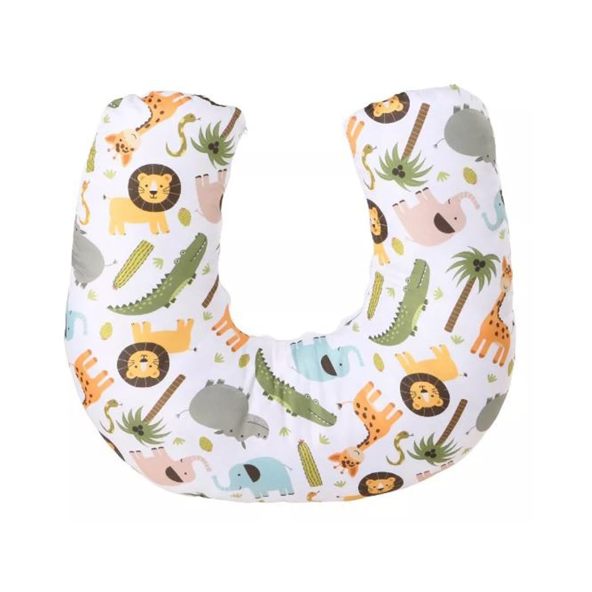 Almofada de Amamentação Sublimada com Zíper - Estampa Floresta para Bebês