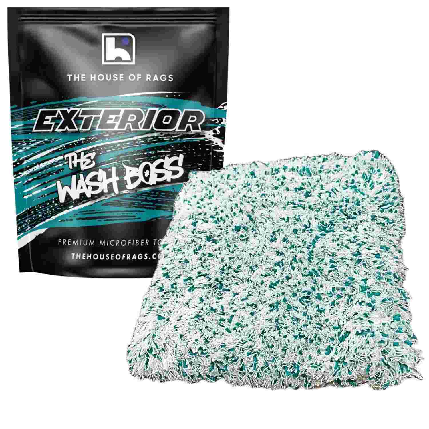 Almofada de Microfibra Premium The Wash Boss: Lavagem de Carro Impecável e Sem Arranhões