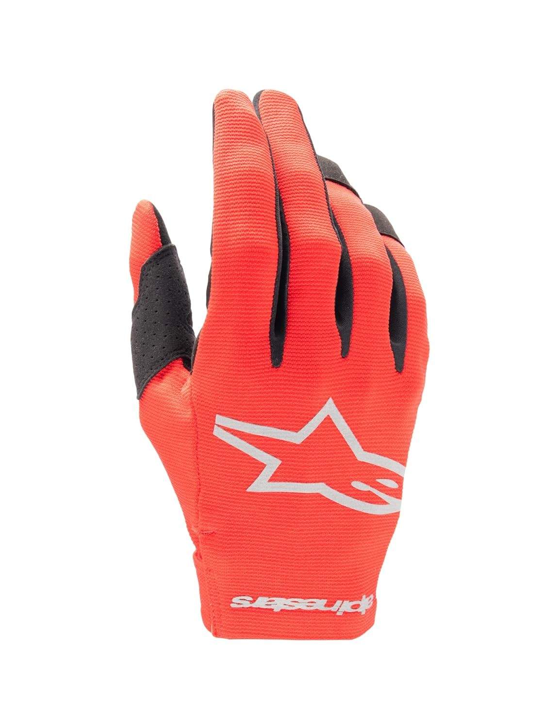 Luva Alpinestars Radar 24 Vermelho Marte Prata: Conforto e Proteção para Sua Pilotagem