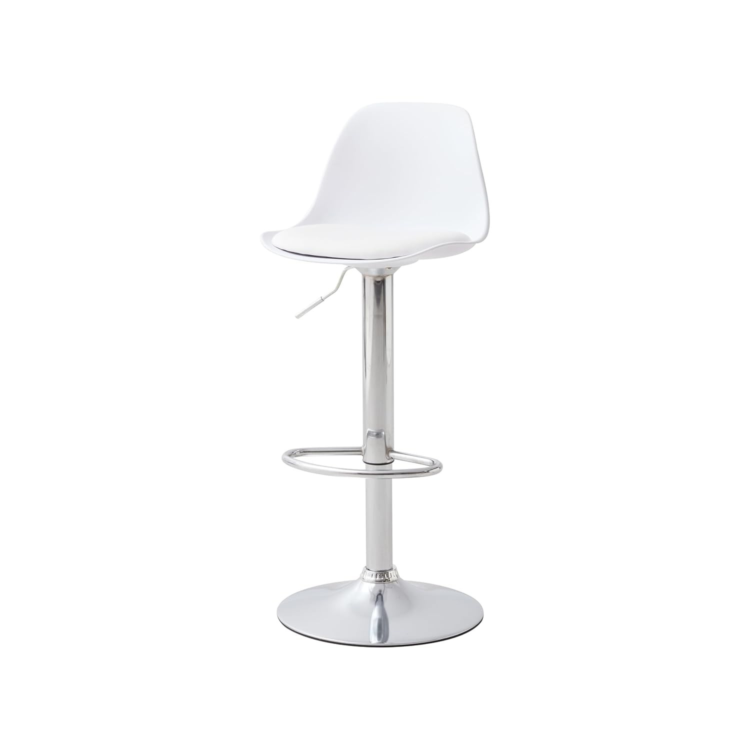 Banqueta Alta Giratória com Encosto e Regulagem de Altura Conthey - Design Moderno e Conforto Premium
