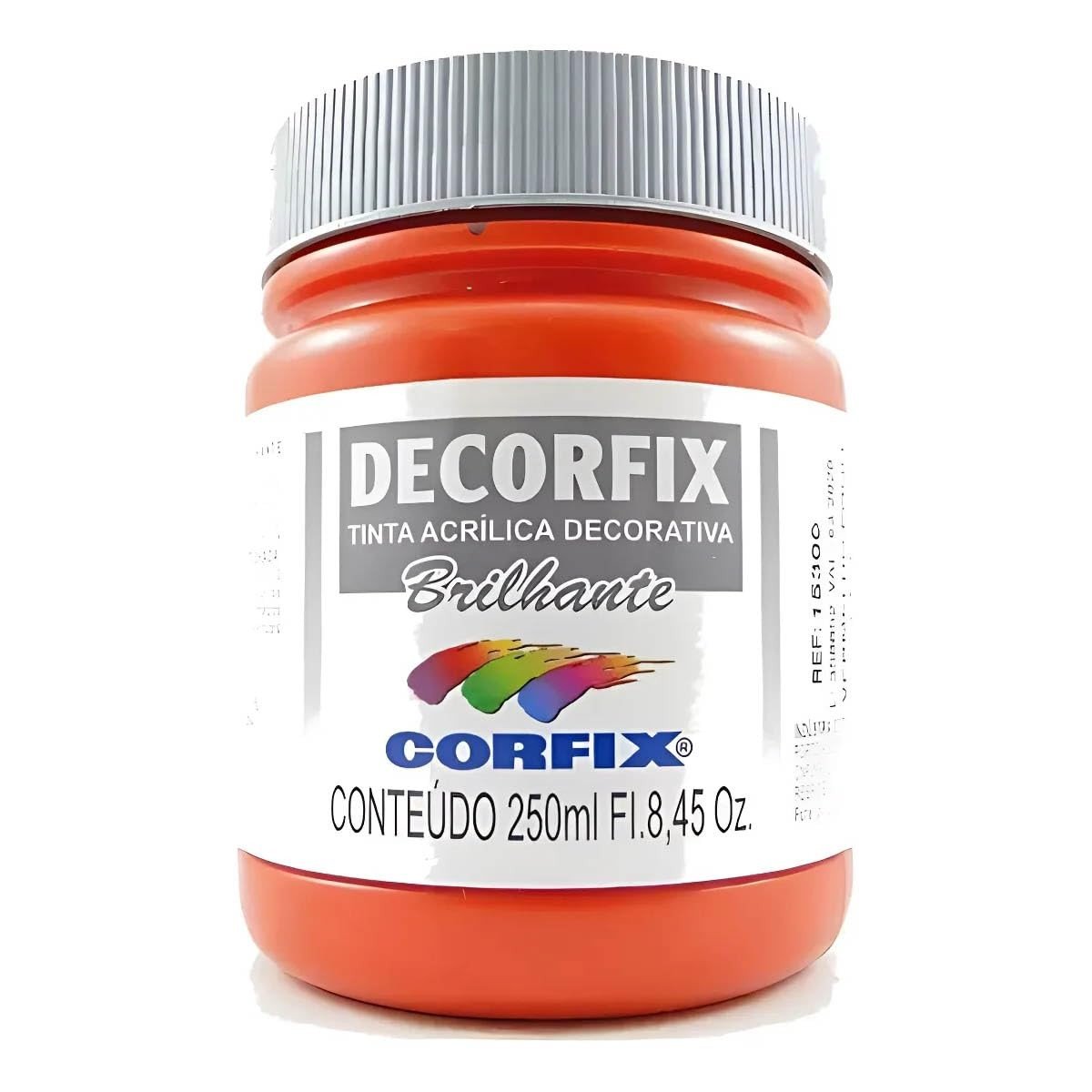 Tinta Decorfix Brilhante 437 Vermelho Escarlate 250ml - Secagem Rápida e Alta Cobertura