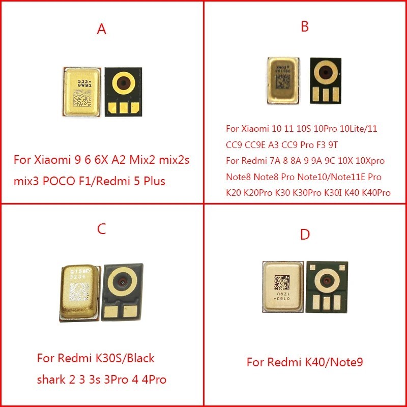 Alto-Falante Microfone Xiaomi: Peças de Reposição