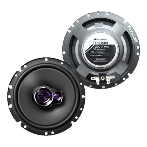 Alto-Falante Pioneer TS-1760BR: Som Potente e Qualidade