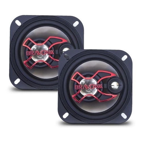 Alto Falante Triaxial Bravox 4" – 80W RMS