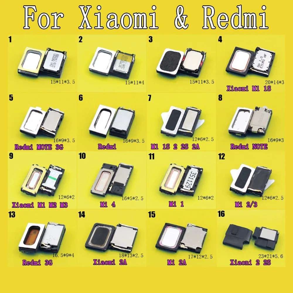 Alto-Falante Xiaomi Redmi e Mi: Peça de Reposição