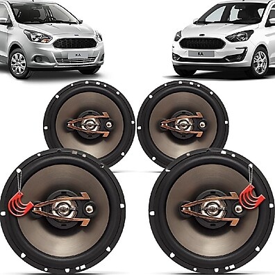 Alto Falantes Ford Ka (2014-2021) 640W - Hurricane Platino