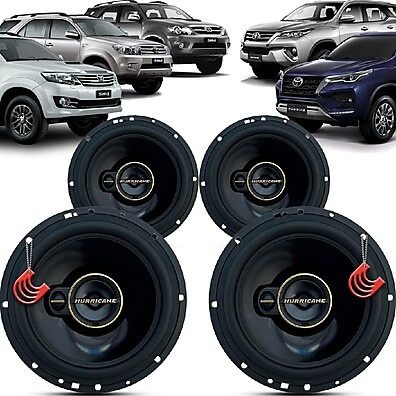 Alto Falantes Hilux SW4: Som Premium 480W