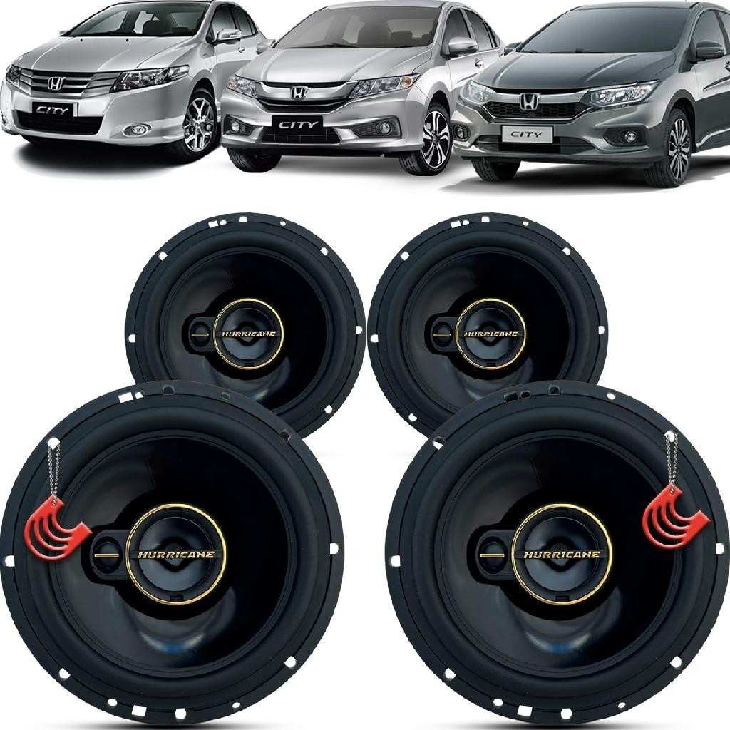 Alto Falantes Honda City: Upgrade de Som 480W