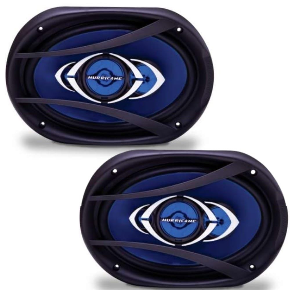 Alto Falante Hurricane Class 6x9" 180W RMS Quadraxial - Som Potente e Imersivo