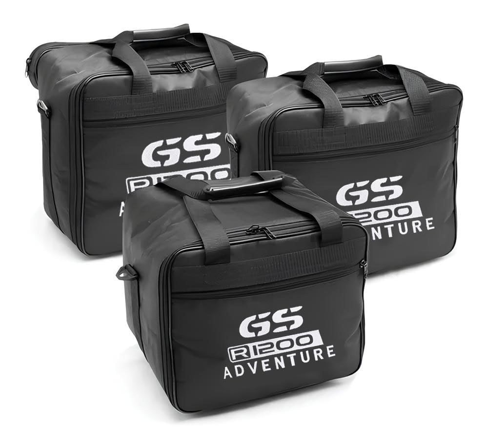 Kit 3 Bolsas Impermeáveis para Baús de Alumínio BMW Adventure - Organização e Proteção