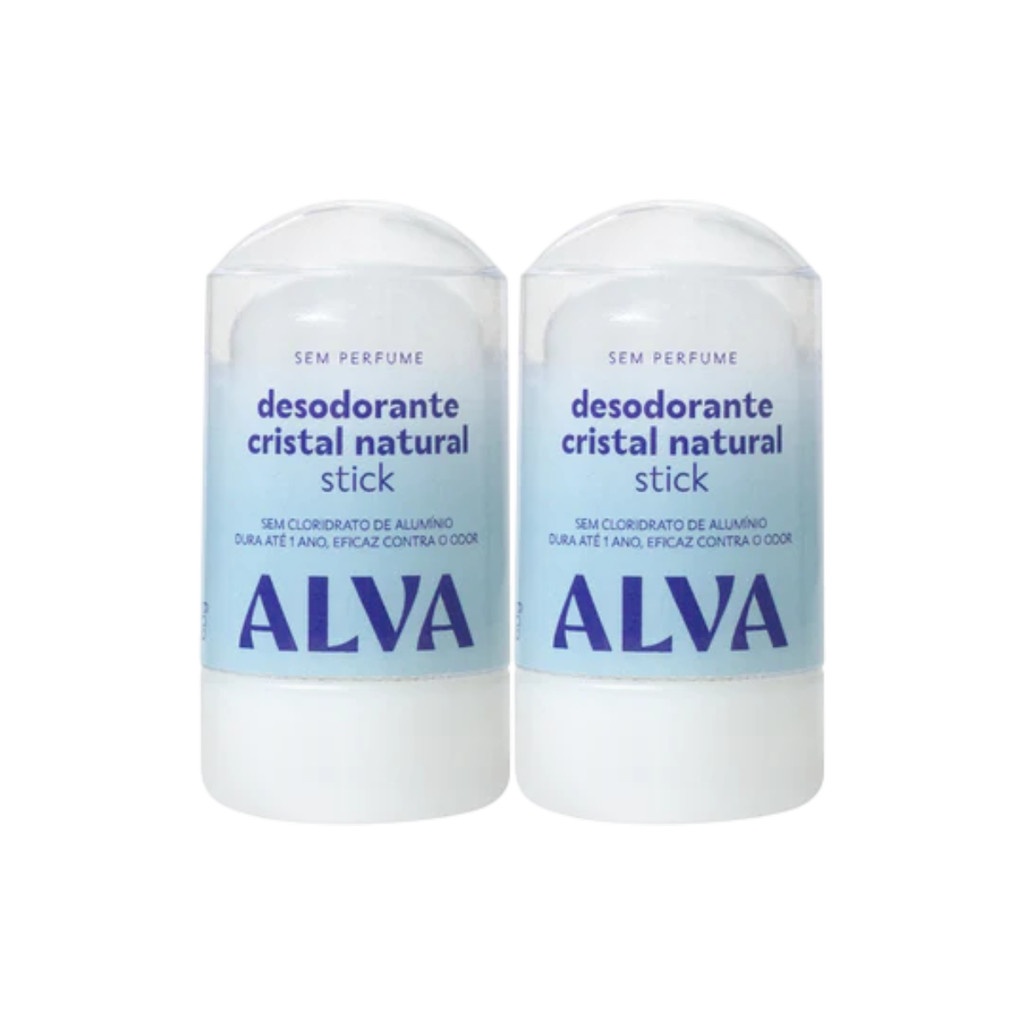 Alva Cristal: Desodorante Natural e Vegano