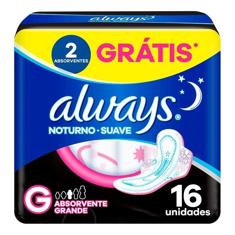 Always Noturno: Noites Tranquilas e Proteção Total