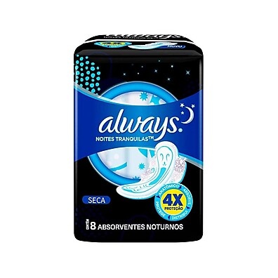 Always Noturno Seca: Noites Tranquilas e Sem Vazamentos