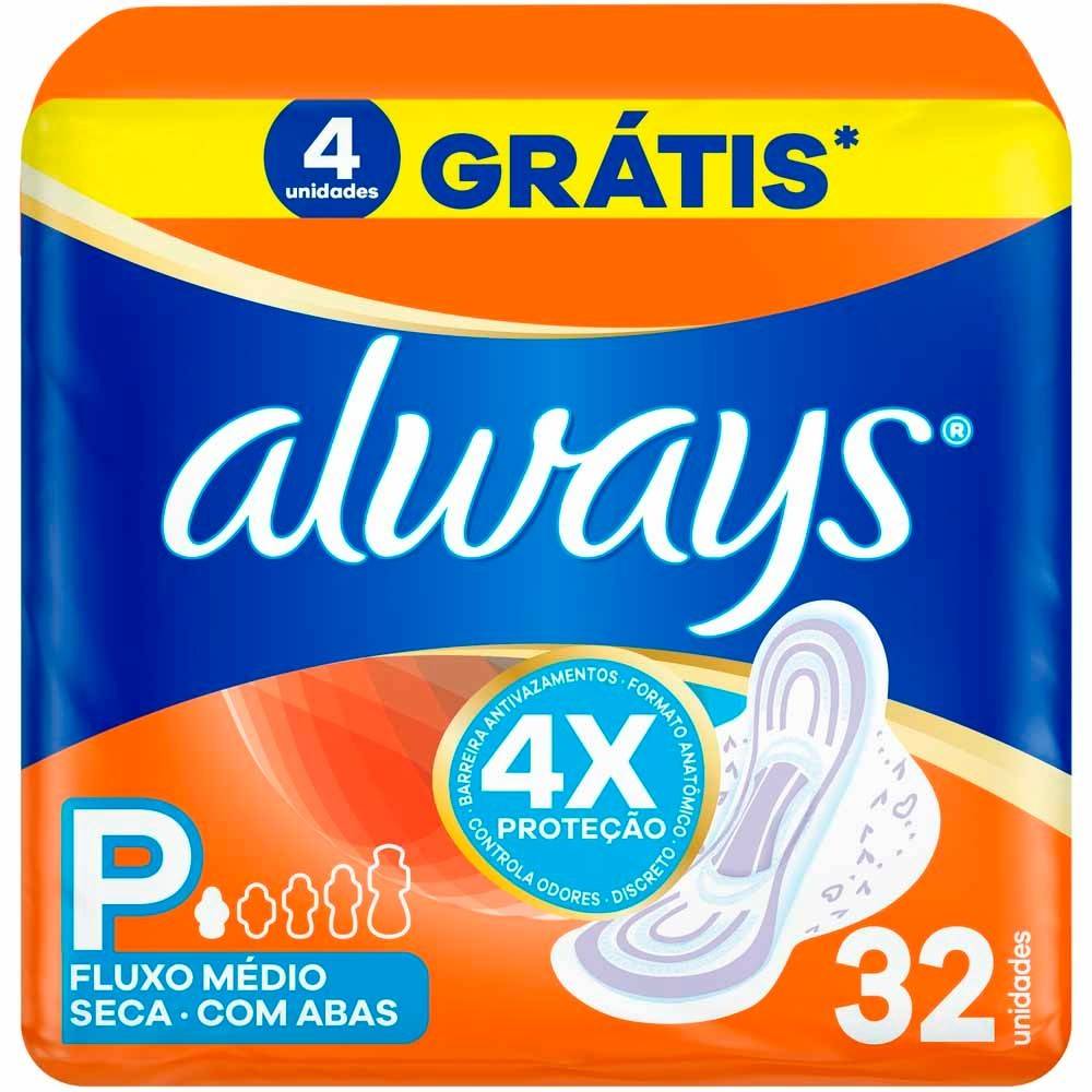 Always Seca P com Abas: Proteção Imbatível!