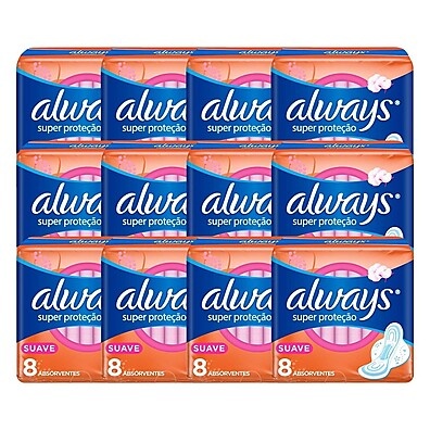 Always Suave com Abas: Proteção Imbatível!