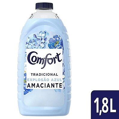 Amaciante Comfort Tradicional 1,8L: Cheiro que Dura o Dia Todo