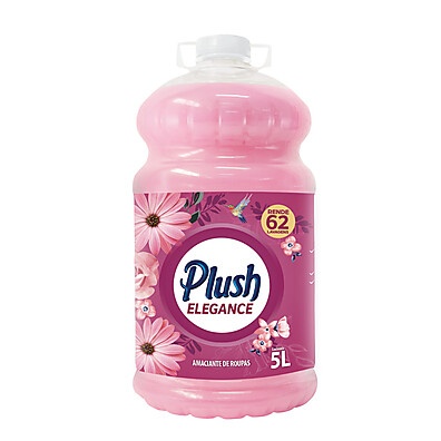 Amaciante Elegance Plush 5L: Maciez e Perfume